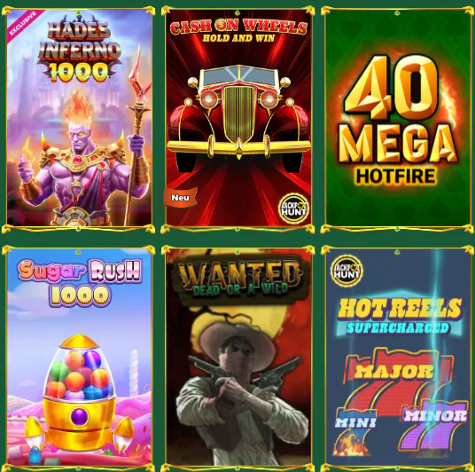 Greenluck Casino Spiele